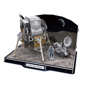 Cubic Fun 3D Apollo Lunar Module 104 Parça Puzzle