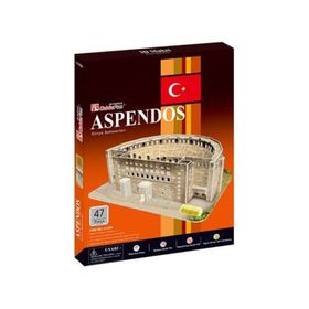 Cubic Fun 3D Aspendos 47 Parça Puzzle