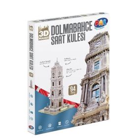 Cubic Fun 3D Dolmabahçe Saat Kulesi 93 Parça Puzzle