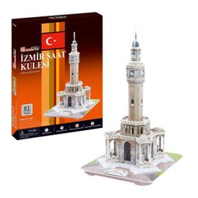 Cubic Fun 3D İzmir Saat Kulesi 61 Parça Puzzle
