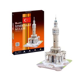 Cubic Fun 3D İzmir Saat Kulesi 61 Parça Puzzle