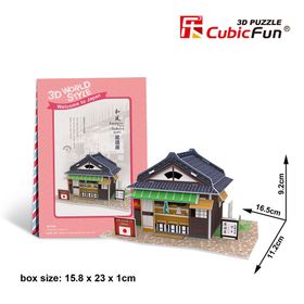 Cubic Fun 3D Japon İzakaya 25 Parça Puzzle