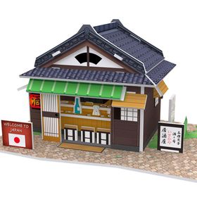 Cubic Fun 3D Japon İzakaya 25 Parça Puzzle