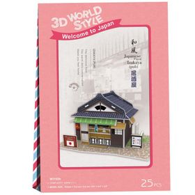 Cubic Fun 3D Japon İzakaya 25 Parça Puzzle