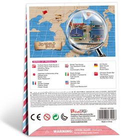 Cubic Fun 3D Japon İzakaya 25 Parça Puzzle