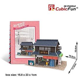 Cubic Fun 3D Japon Şekerleme Dülkkanı 24 Parça Puzzle