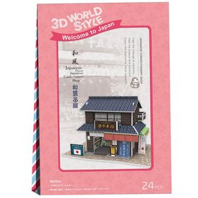 Cubic Fun 3D Japon Şekerleme Dülkkanı 24 Parça Puzzle