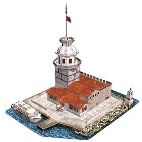 Cubic Fun 3D Kız Kulesi 66 Parça Puzzle