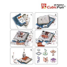 Cubic Fun 3D Kız Kulesi 66 Parça Puzzle