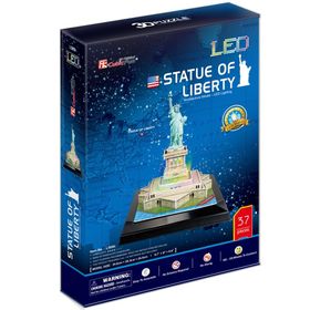 Cubic Fun 3D Özgürlük Anıtı ABD 37 Parça Puzzle