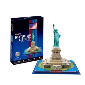 Cubic Fun 3D Özgürlük Anıtı ABD 39 Parça Puzzle