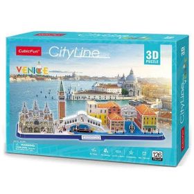 Cubic Fun 3D Puzzle CUB/MC269h City Line - Venedik - İtalya