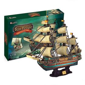 Cubic Fun 3D Puzzle San Felipe 248 Parça Puzzle