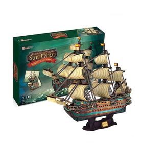 Cubic Fun 3D Puzzle San Felipe 248 Parça Puzzle