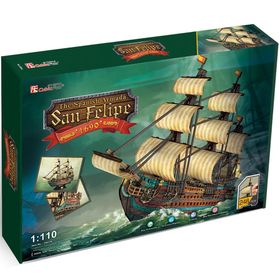Cubic Fun 3D Puzzle San Felipe 248 Parça Puzzle