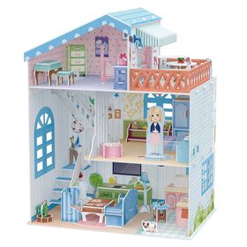 Cubic Fun 3D Sahil Evi 112 Parça Puzzle