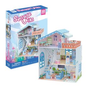 Cubic Fun 3D Sahil Evi 112 Parça Puzzle