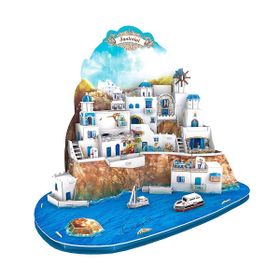 Cubic Fun 3D Santorini Island 129 Parça Puzzle