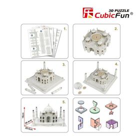Cubic Fun 3D Taj Mahal - Hindistan 87 Parça Puzzle