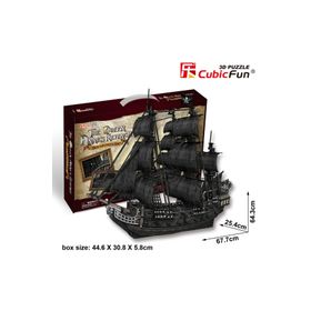 Cubic Fun 3d The Queen Anne S Revenge Gemi 308 Parça Puzzle