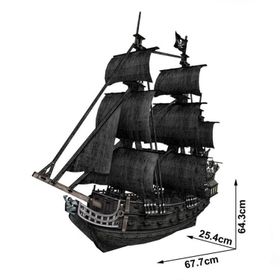 Cubic Fun 3D The Queen Anne's Revenge 308 Parça Puzzle