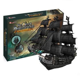 Cubic Fun 3D The Queen Anne's Revenge 308 Parça Puzzle