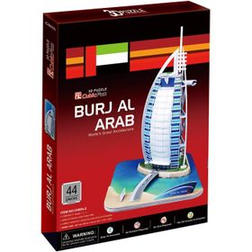 Cubic Fun 44 Parça Burç El Arap Dubai 3D Puzzle