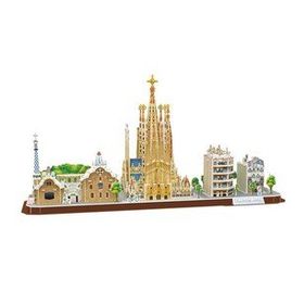 Cubic Fun Barcelona 3d 186 Parça Puzzle