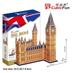 Cubic Fun Big Ben Saat Kulesi 117 Parça Puzzle