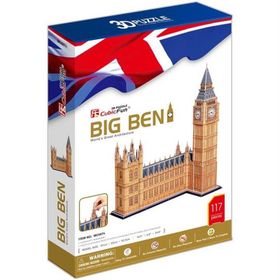 Cubic Fun Big Ben Saat Kulesi 117 Parça Puzzle