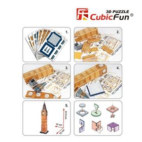 Cubic Fun Big Ben Saat Kulesi İngiltere 3D Puzzle