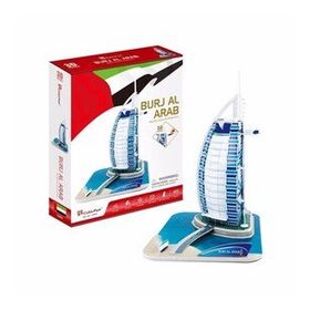 Cubic Fun BJ-80C065H 46 Parça 3D Burj Al Arab Puzzle