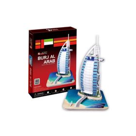 Cubic Fun BJ-80C065H 46 Parça 3D Burj Al Arab Puzzle