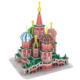 Cubic Fun C239H St Basils Katedrali Rusya 92 Parça 3D Puzzle