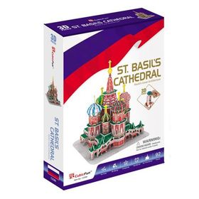Cubic Fun C239H St Basils Katedrali Rusya 92 Parça 3D Puzzle