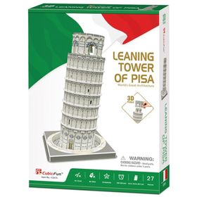 Cubic Fun C241H Pisa Kulesi İtalya 27 Parça 3D Puzzle