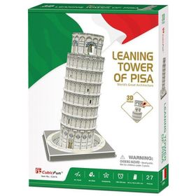 Cubic Fun C241H Pisa Kulesi İtalya 27 Parça 3D Puzzle