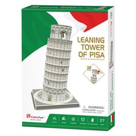 Cubic Fun C241H Pisa Kulesi İtalya 27 Parça 3D Puzzle