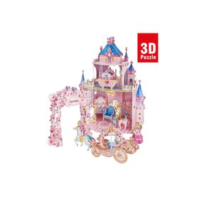 Cubic Fun CUB/E1623H Prenses Gizli Bahçe Şatosu 3d Puzzle