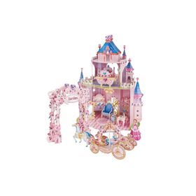 Cubic Fun CUB/E1623H Prenses Gizli Bahçe Şatosu 3d Puzzle