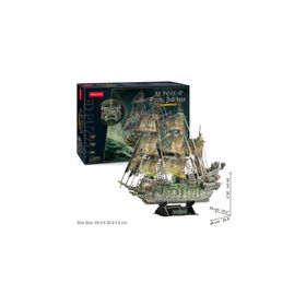 Cubic Fun CUB/L527H Uçan Hollandalı Korsan Gemisi 3d 360 Parça Led Iş Puzzle