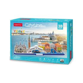 Cubic Fun CUB/MC269H Venedik 3d 126 Parça Puzzle