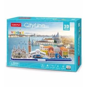 Cubic Fun CUB/MC269H Venedik 3d 126 Parça Puzzle