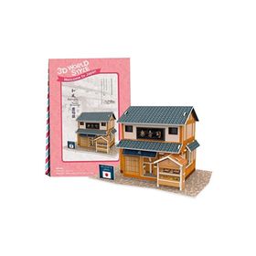 Cubic Fun CUB/W3104H Japon Sushi Restoranı 3D 32 Parça Puzzle