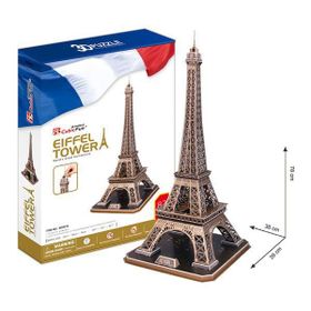 Cubic Fun Eyfel Kulesi Fransa 3D Puzzle