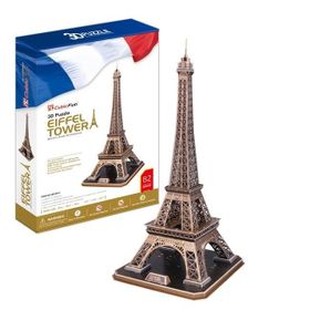 Cubic Fun Eyfel Kulesi Fransa 3D Puzzle