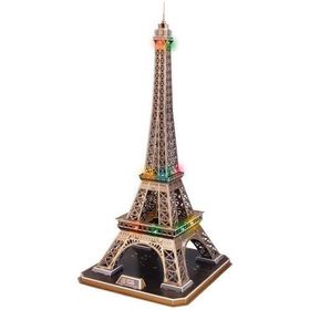 Cubic Fun Eyfel Kulesi Led Işıklı 82 Parça Puzzle