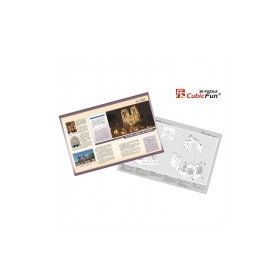 Cubic Fun Fransa Notre Dame Kilisesi 40 Parça Puzzle