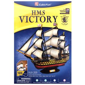 Cubic Fun HMS Victory Donanma Gemisi 189 Parça 3D Puzzle