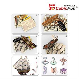Cubic Fun HMS Victory Donanma Gemisi 189 Parça 3D Puzzle